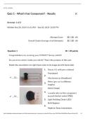 CST 8227 Interfacing Quiz 1 &vert; Questions&comma; Answers & Component Identification Review &vert; Embedded Systems Exam Prep &vert; Algonquin College 2026&sol;2027