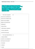Physical Examination Exam Questions Complete A&plus; Graded Answers &vert; Clinical Assessment&comma; Inspection&comma; Palpation&comma; Percussion&comma; Auscultation &vert; Updated 2026 &vert; Instant Download&NewLine;