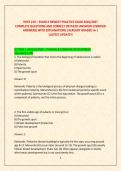 HDFS 210 EXAM 2 2026&sol;2027 - Human Development & Family Studies Practice Questions & Verified Answers &vert; University of Kentucky