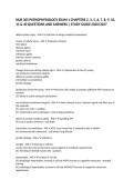 NUR 305 PATHOPHYSIOLOGY EXAM 1 CHAPTERS 2&comma; 3&comma; 5&comma; 6&comma; 7&comma; 8&comma; 9&comma; 10&comma; 11 & 40 QUESTIONS AND ANSWERS &vert; STUDY GUIDE 2026&sol;2027