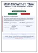 COUC 667 Module 1 Quiz &vert; Questions and Answers with Detailed Rationales & "Why Wrong" Explanations &vert; Liberty University &vert; Updated   2026&sol;27 &lpar;CHALLENGER&rpar;&NewLine;&NewLine;