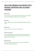 WGU D081 PREMIUM EXAM REVIEW WITH&NewLine;DETAILED QUESTIONS AND ACCURATE&NewLine;ANSWERS