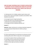 NUR 335 EXAM 2 MATERNAL HEALTH THEORY & APPLICATION &NewLine;V1 &lpar;ARIZONA COLLEGE EXAMINATION COMPLETE QUESTIONS &NewLine;AND DETAILED SOLUTIONS LATEST UPDATE THIS YEAR JUST &NewLine;RELEASED 