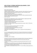 NUR 453 EXAM 1 POSSIBLE QUESTIONS AND ANSWERS &vert; STUDY GUIDE & PRACTICE TEST 2026&sol;2027