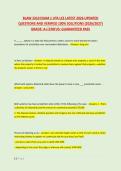 BLAW 3310 EXAM 1 UTA LEE LATEST 2026 UPDATED &NewLine;QUESTIONS AND VERIFIED 100&percnt; SOLUTIONS &lpar;2026&sol;2027&rpar; &NewLine;GRADE&colon; A&plus;&vert;STATUS&colon; GUARANTEED PASS 