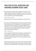 WGU D120 ACTUAL QUESTIONS AND&NewLine;ANSWERS EXAMPREP STUDY GUIDE