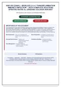 Arizona College NUR 355 Exam 2 Modules 3 & 4&colon; Pain&comma; Inflammation&comma; Immunity & Infection with Complete Solutions&comma; Detailed Rationales & References  2026&sol;27 &lpar;CHALLENGER&rpar;
