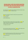 CEBS GBA EXAM 1 LATEST 2026 UPDATED QUESTIONS &NewLine;AND VERIFIED 100&percnt; SOLUTIONS &lpar;2026&sol;2027&rpar; GRADE&colon; &NewLine;A&plus;&vert;STATUS&colon; GUARANTEED PASS