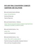 ISYE 6501 FINAL EXAM REVIEW COMPLETE&NewLine;QUESTIONS AND SOLUTIONS&NewLine;