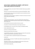 NUR 452 EXAM 1 QUESTIONS AND ANSWERS &vert; LATEST NUR 452 STUDY GUIDE & PRACTICE TEST 2026&sol;2027