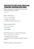 FSVO STATE TEST FINAL PREP 2026&NewLine;VERIFIED ANSWERS INCLUDED