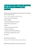 J STD 001 EXAM SCRIPT TESTED QUESTIONS&NewLine;FULL SOLUTION PREMIUM STUDY&NewLine;MATERIAL&NewLine;