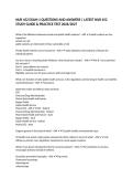 NUR 452 EXAM 1 QUESTIONS AND ANSWERS &vert; LATEST NUR 452 STUDY GUIDE & PRACTICE TEST 2026&sol;2027