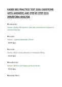 KAISER EKG PRACTICE TEST 2026 QUESTIONS&NewLine;WITH ANSWERS AND STEP-BY-STEP ECG&NewLine;WAVEFORM ANALYSIS&NewLine;