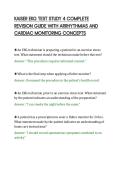KAISER EKG TEST STUDY 4 COMPLETE&NewLine;REVISION GUIDE WITH ARRHYTHMIAS AND&NewLine;CARDIAC MONITORING CONCEPTS&NewLine;