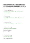 WGU D184 STANDARD BASED ASSESSMENT&NewLine;90 QUESTIONS AND SOLUTIONS GRADED A&plus;