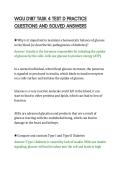 WGU D187 TASK 4 TEST D EXAM REVIEW&NewLine;QUESTIONS AND CORRECT SOLUTIONS