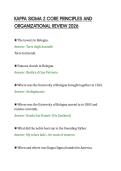 KAPPA SIGMA 2 CORE PRINCIPLES AND&NewLine;ORGANIZATIONAL REVIEW 2026