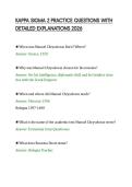 KAPPA SIGMA 2 PRACTICE QUESTIONS WITH&NewLine;DETAILED EXPLANATIONS 2026&NewLine;