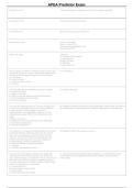 APEA Predictor Exam &vert; Nurse Practitioner Practice Questions&comma; Study Guide & Certification Exam Review 2026-2027