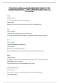 CPCE STUDY GUIDE EXAM &vert;2026&sol;2027 LATEST VERSION WITH &NewLine;COMPLETE QUESTIONS AND ACCURATE DETAILED ANSWERS &vert; &NewLine;GRADED A&plus; 