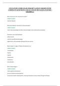 CPCE STUDY GUIDE EXAM &vert;2026&sol;2027 LATEST VERSION WITH &NewLine;COMPLETE QUESTIONS AND ACCURATE DETAILED ANSWERS &vert; &NewLine;GRADED A&plus; 