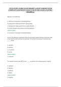 CPCE STUDY GUIDE EXAM &vert;2026&sol;2027 LATEST VERSION WITH &NewLine;COMPLETE QUESTIONS AND ACCURATE DETAILED ANSWERS &vert; &NewLine;GRADED A&plus; 