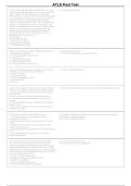 ATLS Post Test &vert; Advanced Trauma Life Support Practice Questions&comma; Answers & Certification Review 2026-2027