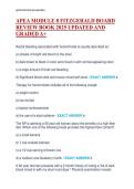 APEA MODULE 8 FITZGERALD BOARD  REVIEW BOOK 