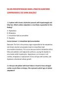 NU 545 PATHOPHYSIOLOGY EXAM 1 PRACTICE QUESTIONS&NewLine;COMPREHENSIVE TEST BANK 2026&sol;2027&NewLine;