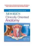 Test Bank for Moore's Clinically Oriented Anatomy&comma; 10th Edition&comma; by  Arthur F&period; Dalley II & Anne M&period; R&period; Agur&vert; All Chapters Complete    