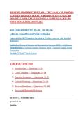 BSIS FIREARM WRITTEN EXAM &ndash; TEST BANK CALIFORNIA EXPOSED FIREARM PERMIT CERTIFICATION &vert; UPDATED 2026&sol;2027 COMPLETE QUESTIONS & VERIFIED ANSWERS WITH DETAILED RATIONALES
