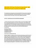 2026 ANCC FNP Exam Test Bank & Study Guide- High-Yield Board Practice Questions & Rationales&period;pdf&NewLine;&NewLine;