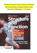 Test Bank For Memmler's Structure & Function of the Human  Body&comma; Enhanced Edition 12th Edition By Barbara Janson  Cohen&semi; Kerry L&period; Hull Chapters 1 - 22 &sol; Complete&NewLine;&NewLine;&NewLine;&NewLine;