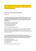 IgCP Certification Exam Practice Test Bank 2026-2027 Primary Immunodeficiency & Immunoglobulin Therapy &lpar;100- Correct Answers & Explanations&rpar;&period;pdf&NewLine;&NewLine;