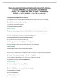 MASSAGE & BODYWORK LICENSING EXAMINATION &lpar;MBLEx&rpar; &NewLine;EXAM WITH COMPLETE QUESTIONS AND ANSWERS &NewLine;COMPILATION&comma; VERIFIED SOLUTIONS WITH DETAILED &NewLine;EXPLANATIONS &vert; 2026&sol;2027 UPDATE &vert;GRADED A&plus;