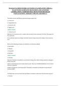 MASSAGE & BODYWORK LICENSING EXAMINATION &lpar;MBLEx&rpar; &NewLine;EXAM WITH COMPLETE QUESTIONS AND ANSWERS &NewLine;COMPILATION&comma; VERIFIED SOLUTIONS WITH DETAILED &NewLine;EXPLANATIONS &vert; 2026&sol;2027 UPDATE &vert;GRADED A&plus;