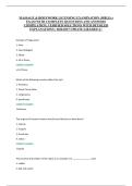 MASSAGE & BODYWORK LICENSING EXAMINATION &lpar;MBLEx&rpar; &NewLine;EXAM WITH COMPLETE QUESTIONS AND ANSWERS &NewLine;COMPILATION&comma; VERIFIED SOLUTIONS WITH DETAILED &NewLine;EXPLANATIONS &vert; 2026&sol;2027 UPDATE &vert;GRADED A&plus;