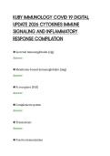 KUBY IMMUNOLOGY COVID 19 DIGITAL&NewLine;UPDATE 2026 CYTOKINES IMMUNE&NewLine;SIGNALING AND INFLAMMATORY&NewLine;RESPONSE COMPILATION