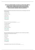 MASSAGE & BODYWORK LICENSING EXAMINATION &lpar;MBLEx&rpar; &NewLine;EXAM WITH COMPLETE QUESTIONS AND ANSWERS &NewLine;COMPILATION&comma; VERIFIED SOLUTIONS WITH DETAILED &NewLine;EXPLANATIONS &vert; 2026&sol;2027 UPDATE &vert;GRADED A&plus;