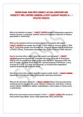 SepSiS eXAM 2026 WiTH CORReCT ACTUAL QUeSTiONS AND&NewLine;CORReCTLY WeLL DeFiNeD ANSWeRS LATeST ALReADY GRADeD A&plus; &vert; &vert;&NewLine;UpDATeD veRSiON &period; 