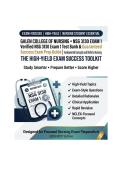 Verified NSG 3130 Exam 1 Test Bank & Guaranteed Success Exam Prep Guide &vert; Fundamental Concepts and Skills for Nursing &vert; Galen College of Nursing &vert; Q & A &vert; 2026&sol;2027 Edition