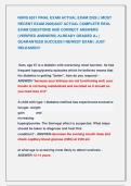 NURS 6531 FINAL EXAM ACTUAL EXAM 2026 &vert;&vert; MOST &NewLine;RECENT EXAM 2026&vert;2027 ACTUAL COMPLETE REAL &NewLine;EXAM QUESTIONS AND CORRECT ANSWERS &NewLine;&lpar;VERIFIED ANSWERS&rpar; ALREADY GRADED A&plus; &vert; &NewLine;GUARANTEED SUCCESS&excl;&excl; NEWEST EXAM &vert; JUST &NewLine;RELEASED&excl;&excl;