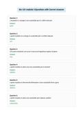 bio 121 module 4 Questions with Correct Answers