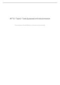 AFT2 Task 2&colon; Accreditation Audit & Compliance Review Plan &vert; 2026 Update with complete solutions Western Governors University&NewLine;