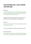 WGU D268 RRM3 TASK 1 2 AND 3 UPDATED&NewLine;SOLUTION GUIDE&NewLine;