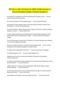 PTA Test 1 with all Correct & 100&percnt; Verified Answers &vert;Actual Complete Update &vert;Already Graded A&plus;