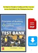 &NewLine;Test Bank for Principles of Auditing and Other Assurance Services 22nd Edition by Ray Whittington&comma; Kurt Pany&NewLine;&NewLine;&NewLine;&NewLine;&NewLine;&NewLine;&NewLine;&NewLine;&NewLine;&NewLine;&NewLine;&NewLine;&NewLine;&NewLine; &NewLine;