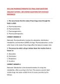 NSG 1540 PHARMACOTHERAPEUTICS FINAL EXAM QUESTIONS&NewLine;2026&sol;2027 EDITION &vert; 200 VERIFIED QUESTIONS WITH DETAILED RATIONALES&NewLine;
