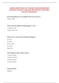 APHON PRINCIPLES OF CHEMO AND BIOTHERAPY CERTIFICATION EXAM 2026 QUESTIONS WITH 100&percnt; SOLVED ANSWERS&excl;&excl;